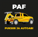 PAF Puksiir ja autoabi / Paf Auto OÜ logo