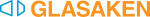 Glasaken Tartu Puiestee tänaval logo