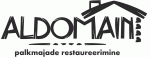 Aldomain OÜ palkmajade restaureerimistööd logo